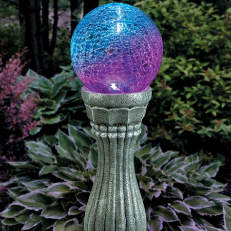Color-Changing Solar Gazing Ball